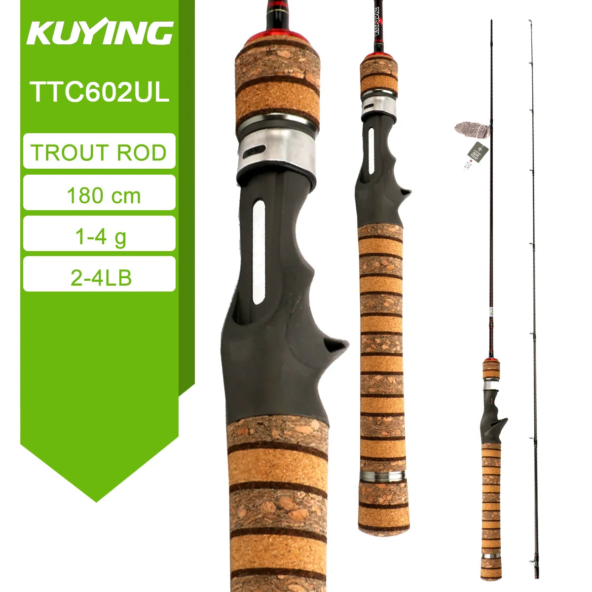 Kuying Teton LUL Fishing Rod Carbon Spinning Casting