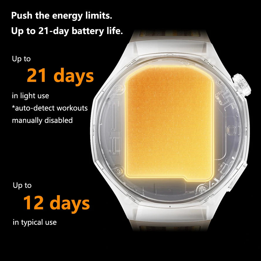 Huawei Watch GT6 Pro Smartwatch Global Version 21-Day Battery