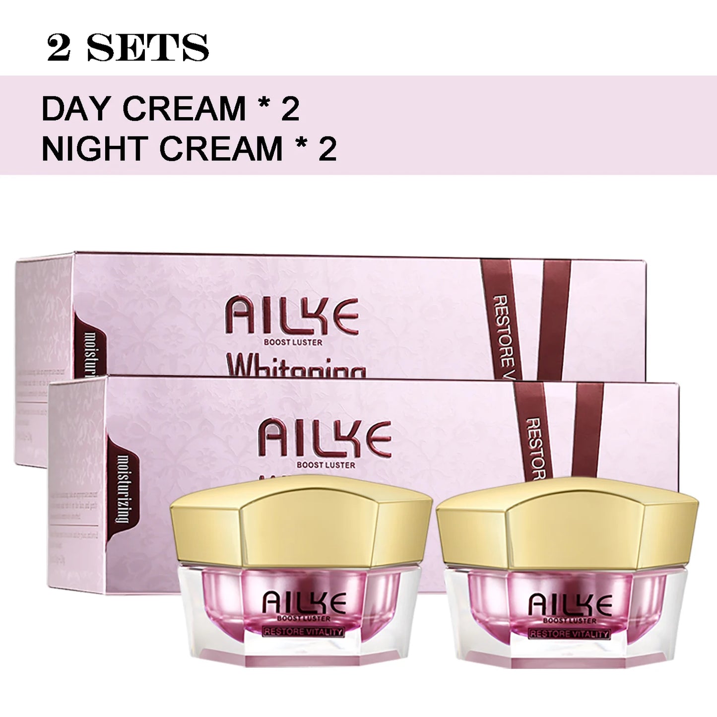 AILKE Lightening Face Cream With Sodium Hyaluronate For Brightening