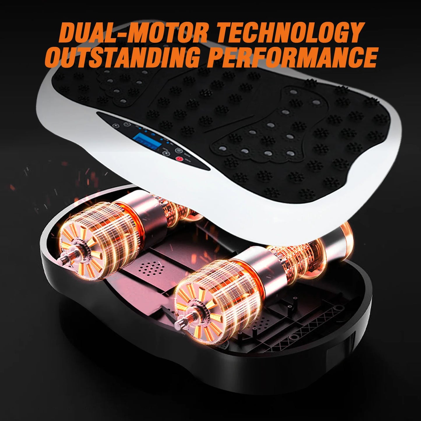 Full-Body Vibration Plate Exercise Machine For Home Gym Remote Control