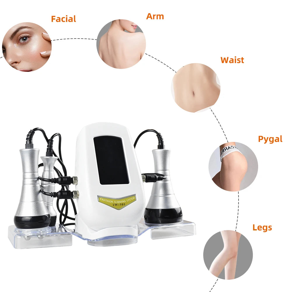Missheart 3 In 1 Body Slimming Cavitation Massager Machine