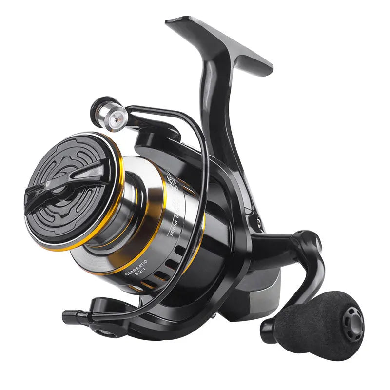 Two-Hand Rotating Fishing Reel He1000-7000 Series Left Right Hands Convertible