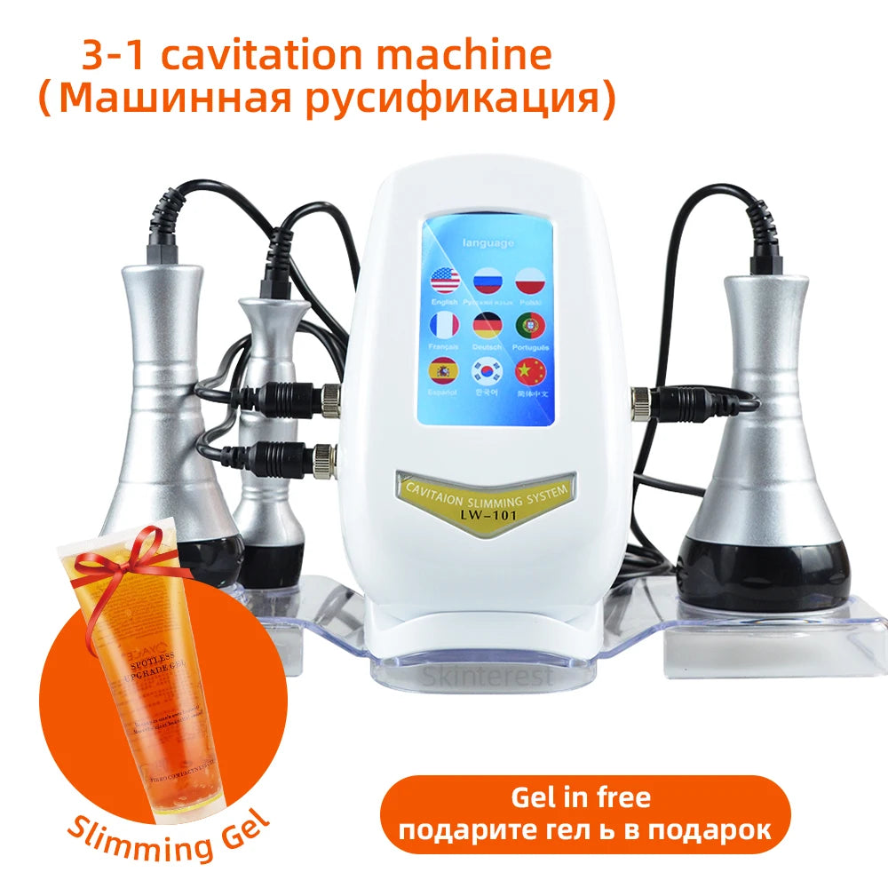 Missheart 3 In 1 Body Slimming Cavitation Massager Machine
