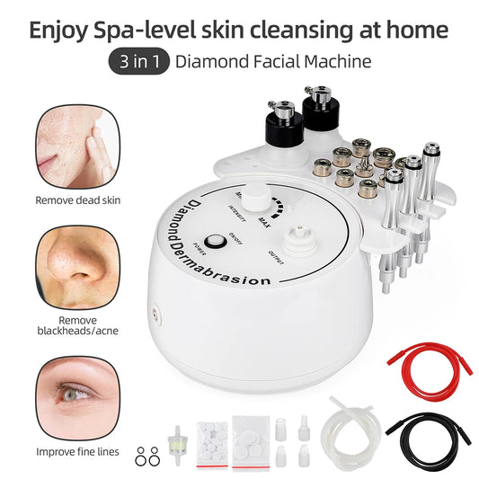 Foreverlily Diamond Microdermabrasion Machine Water Spray
