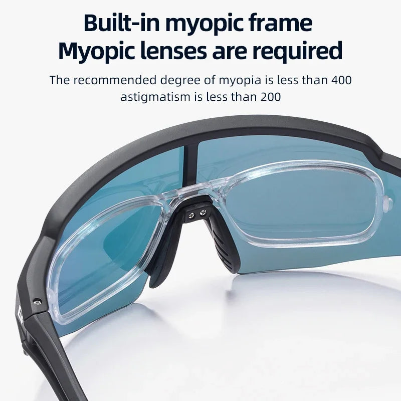 Rockbros Polarized Bike Glasses For Cycling Outdoor
