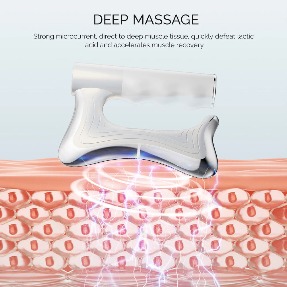 Iebilif Electric Fascia Scraper Massage Knife Micro Current