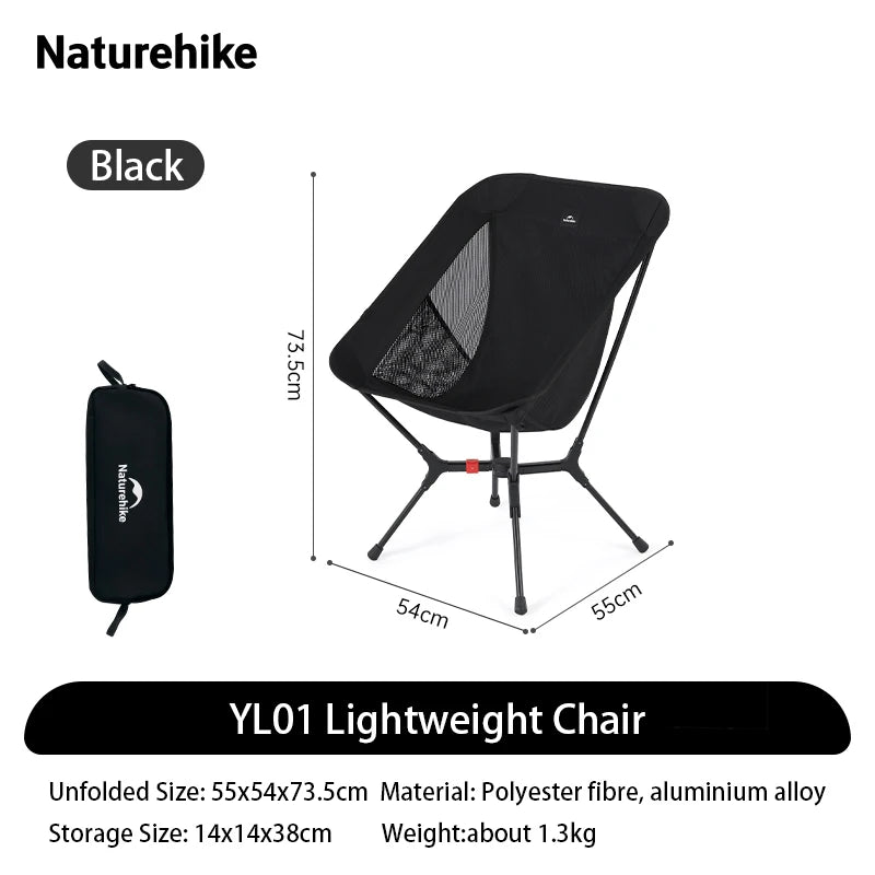 Naturehike Ultralight Folding Camping Chair For Outdoor Adventures