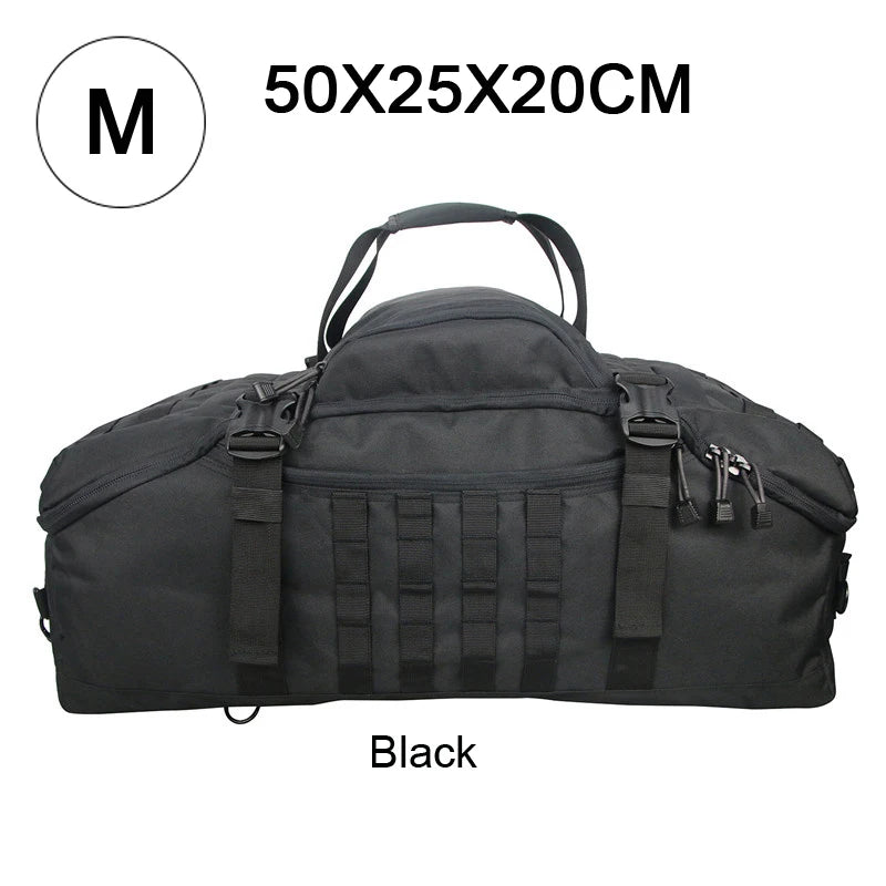 LQARMY 3 Way Duffle Bag Waterproof Travel Bag For Weekends