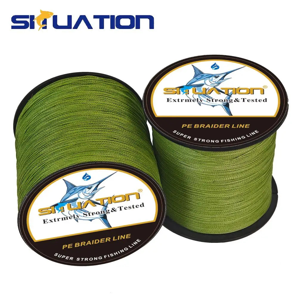 Ultra-Strong 4 Strand Braided Fishing Line 300 Meters