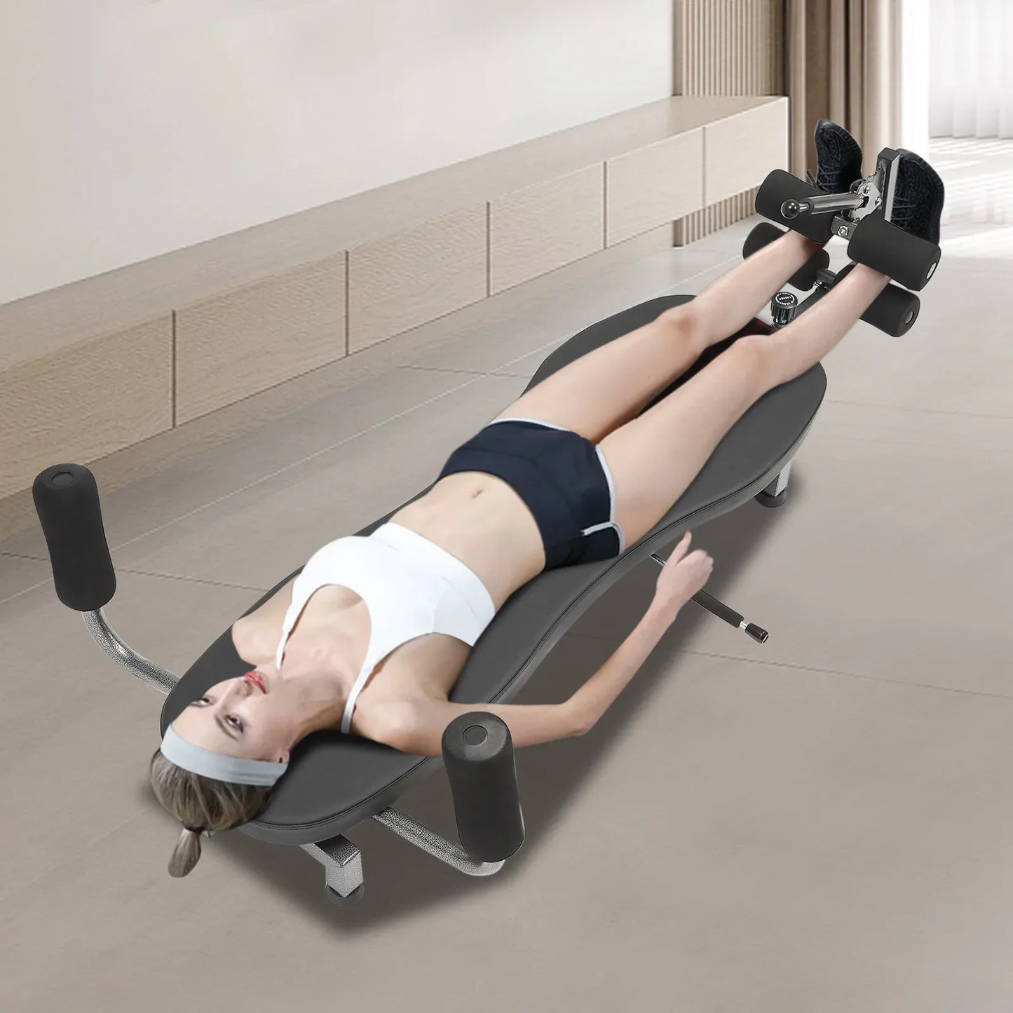 Back Stretch Inversion Bench for Home Workout and Pain Relief