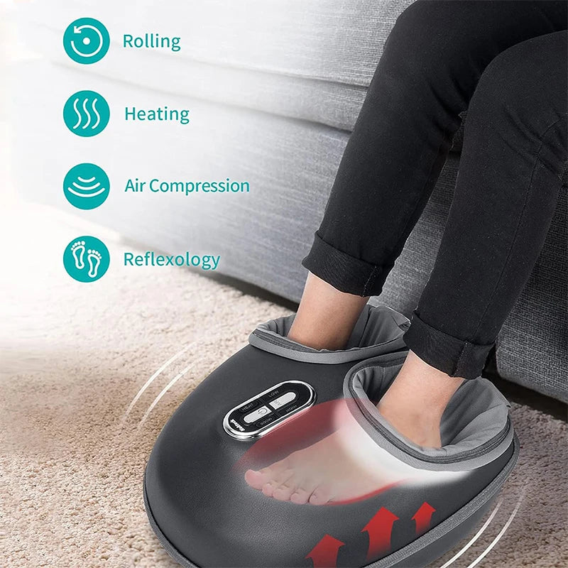 Nekteck Foot Massager With Heating Therapy And Shiatsu Air Compression