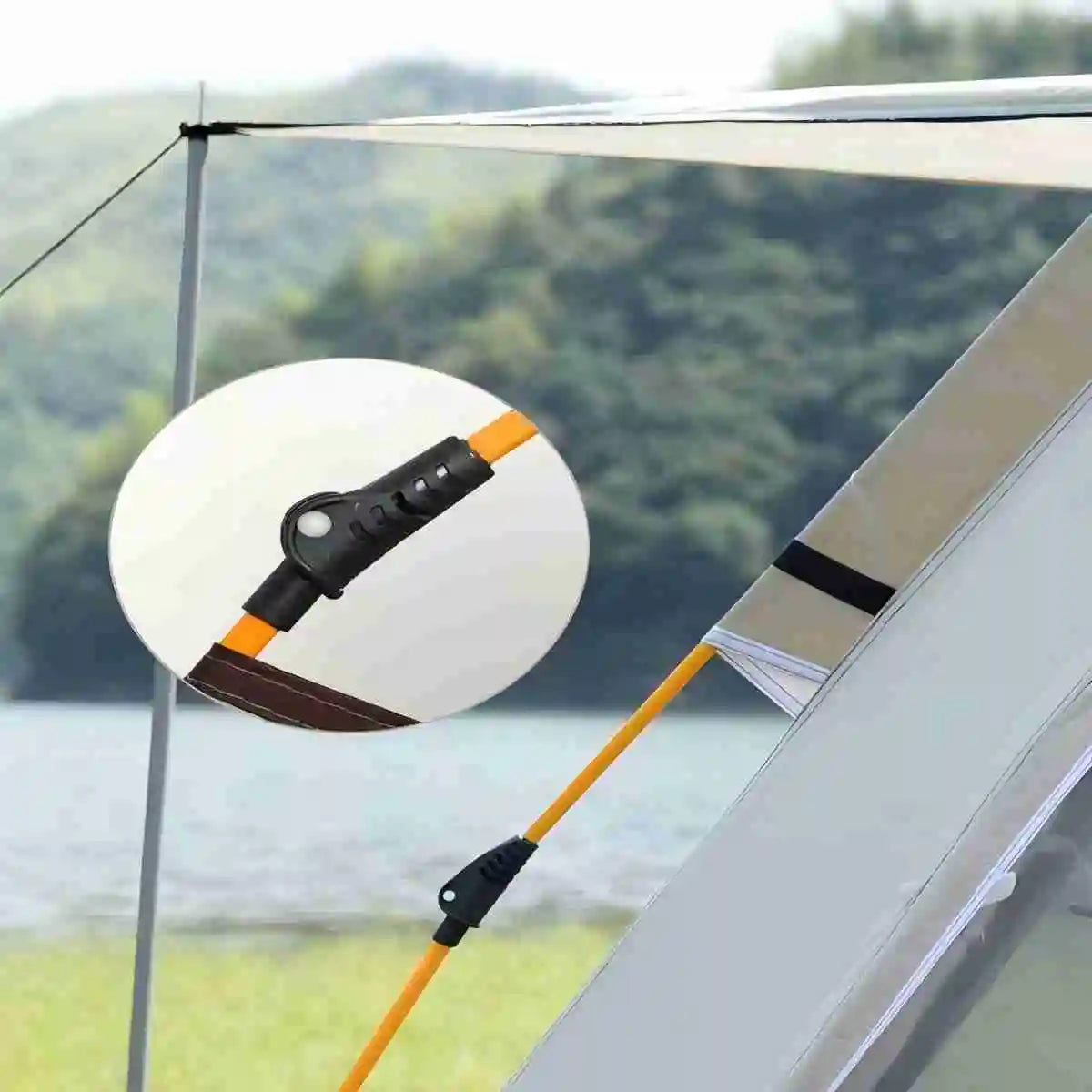 Pakicetus Outdoor Camping Tent With Two Doors And Two Windows