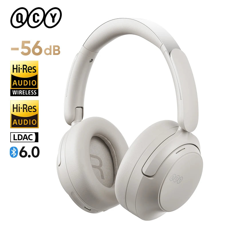 QCY H3S Wireless Over Ear Headphones With LDAC Adaptive ANC