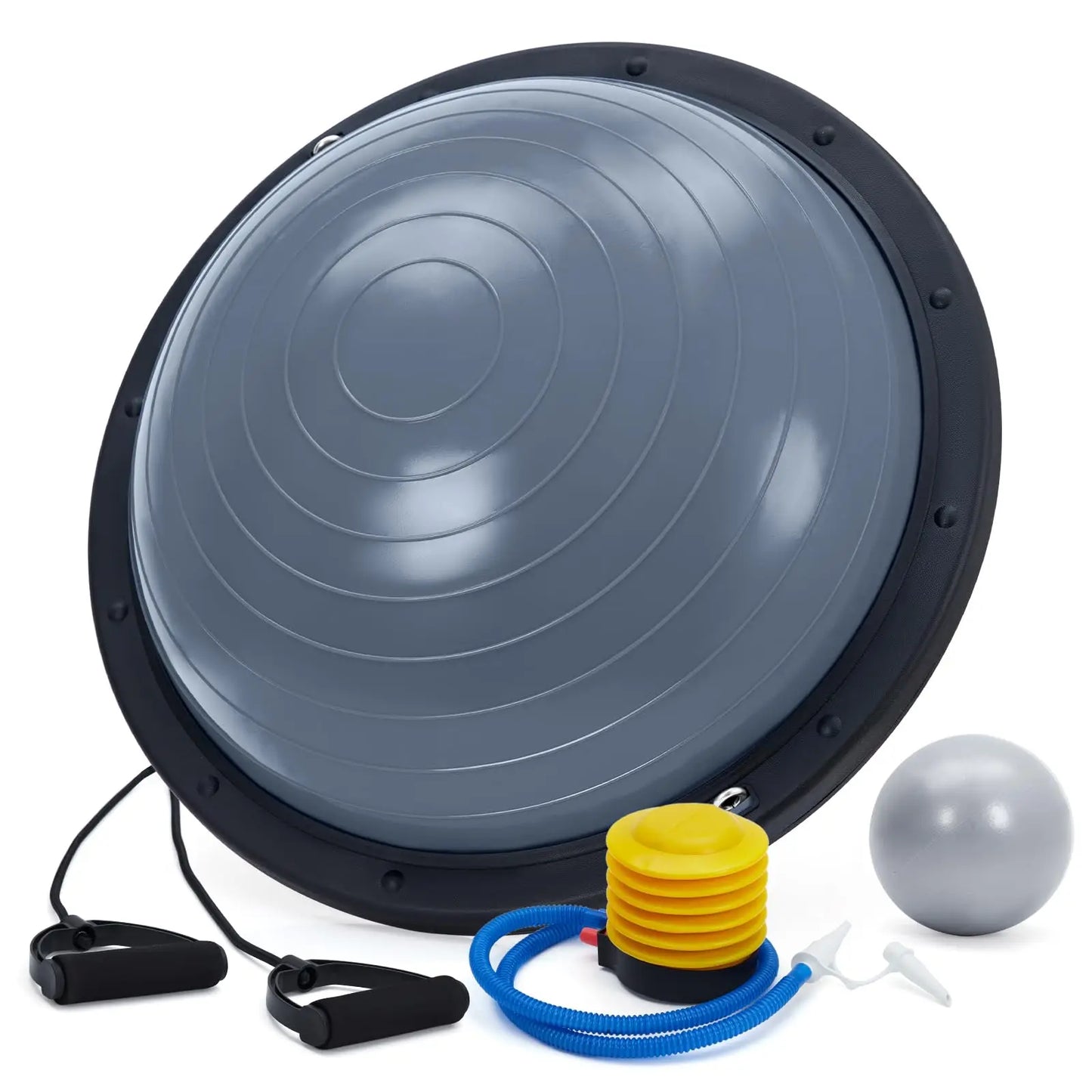 Yoga Balance Ball With Nonslip Base For Strength Training
