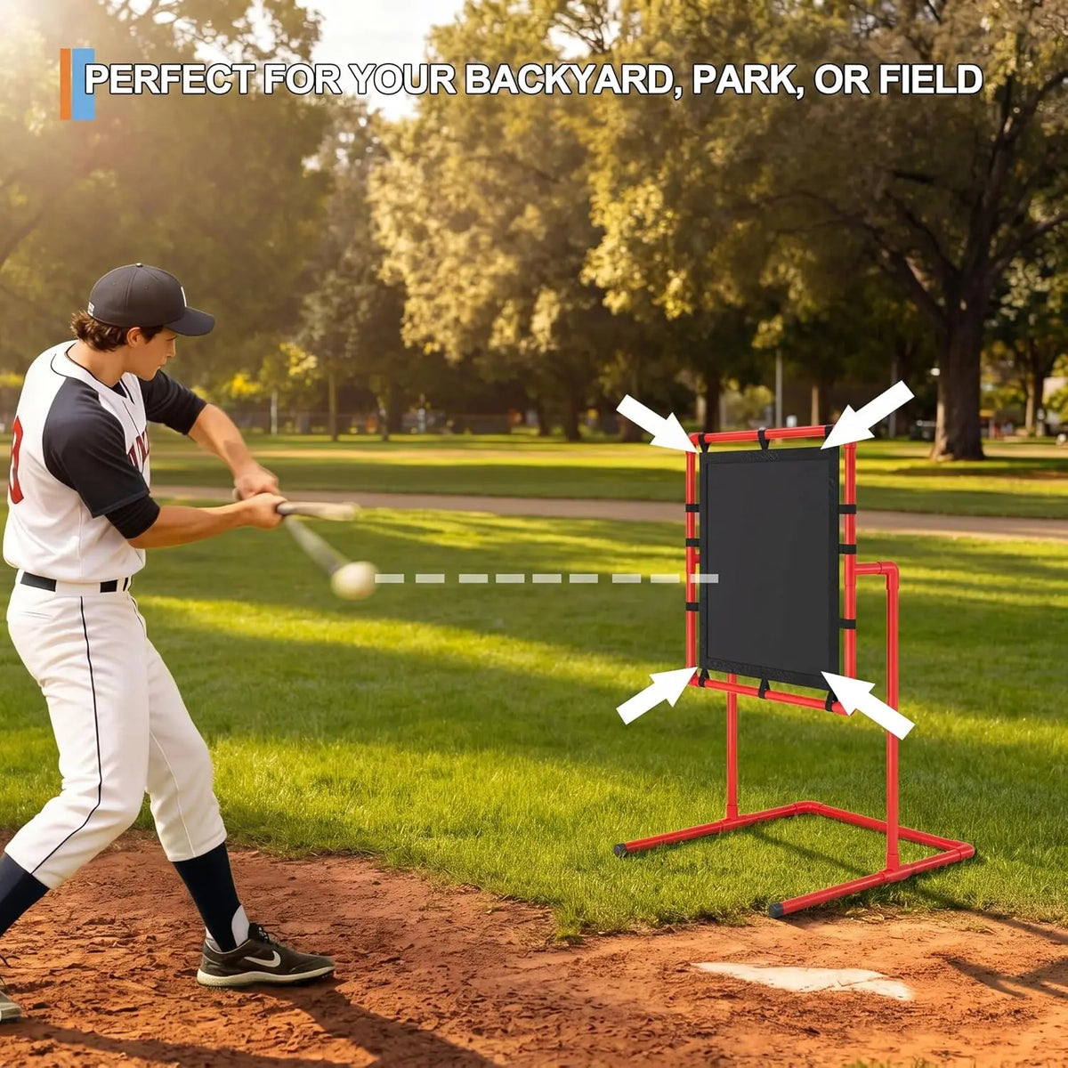 Baseball Strike Zone Target Net for Pitching Accuracy Training Practice