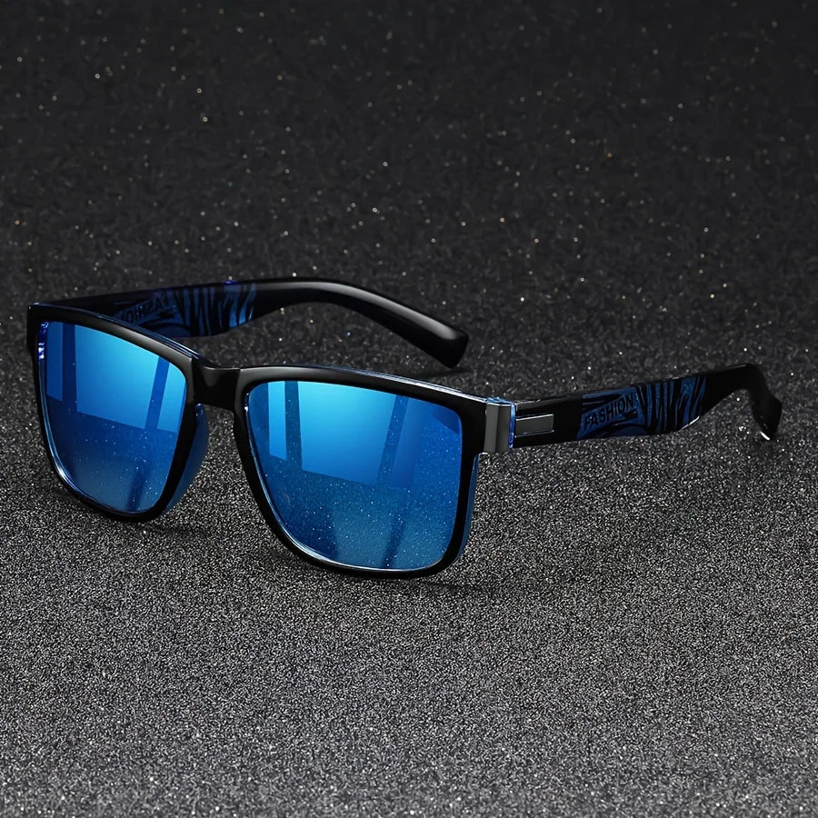 Vintage Square Polarized Sunglasses UV400 For Men And Women