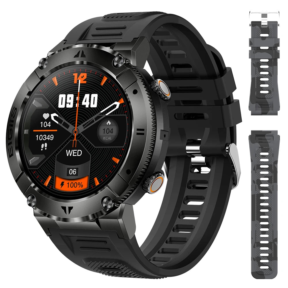 LaNikar Smart Watch TFT Display Bluetooth Call Blood Pressure Fitness