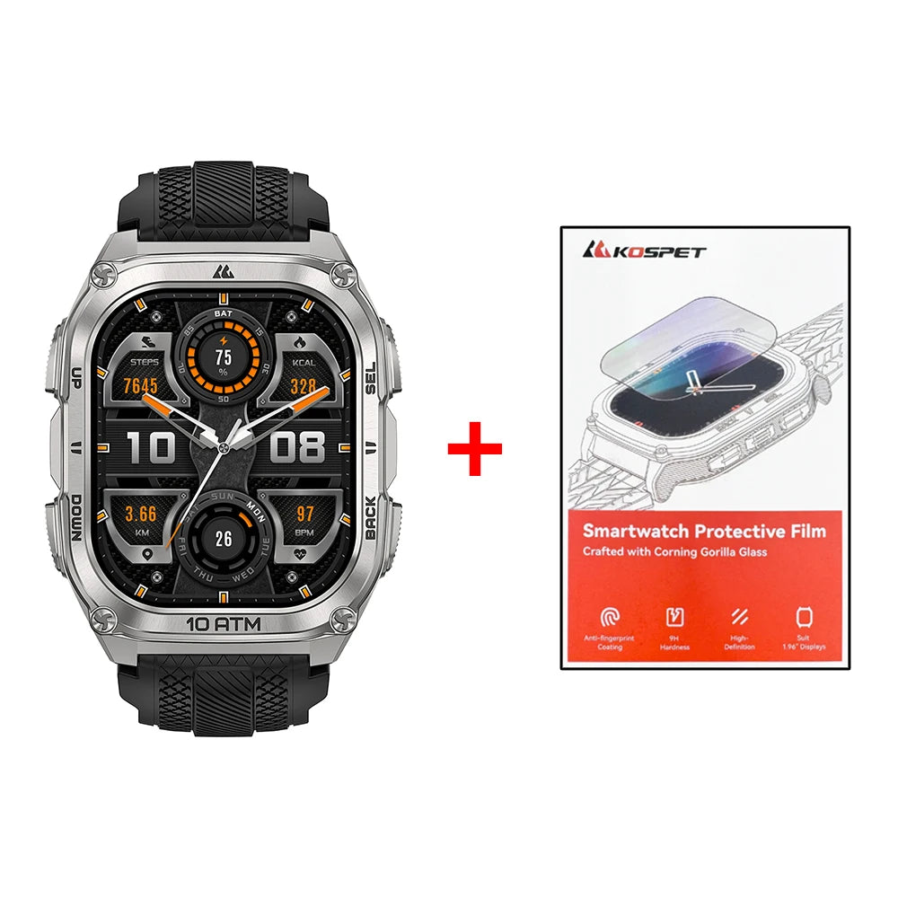 Kospet Tank M4 Smart Watch With 6-Sat GPS And Waterproof
