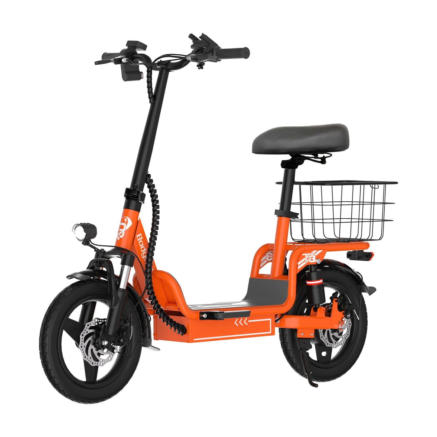 Bodywel T3 Electric Bike For Adults Foldable Fat Tire E Bike With Seat