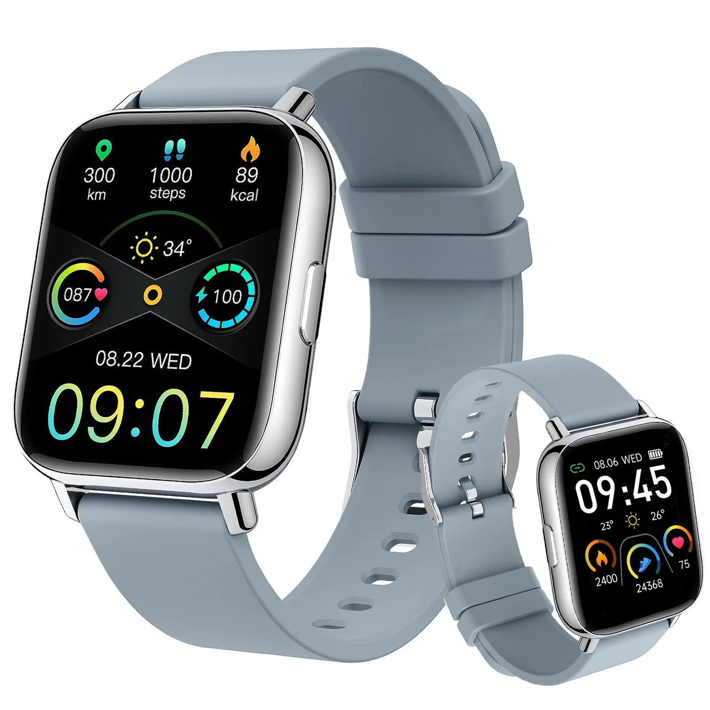 Nerunsa Smartwatch Fitness Tracker With Heart Rate Monitor Sleep Tracking