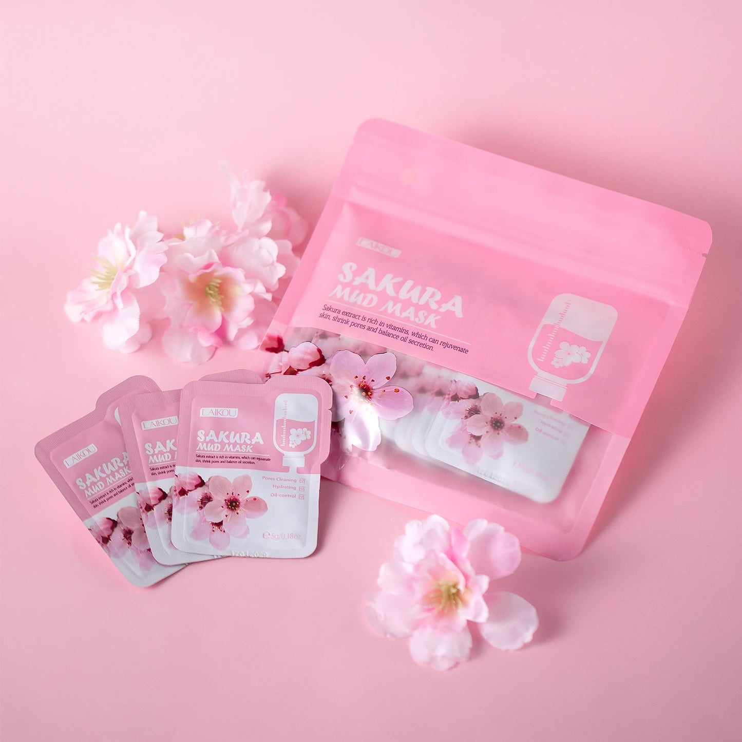 LAIKOU Sakura Skincare Set Moisturizing Anti Aging