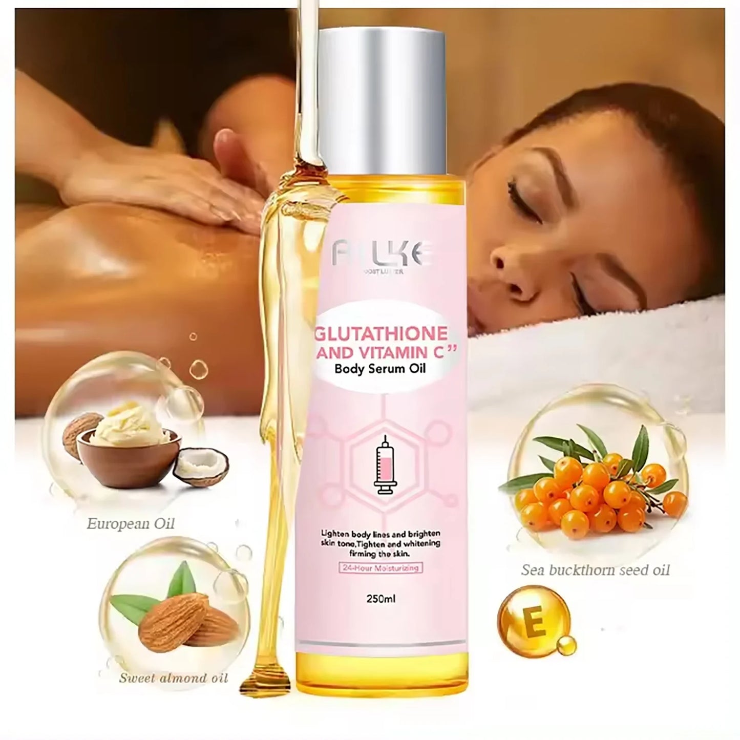 AILKE Whitening Skin Care Cream With Glutathione And Shea Butter