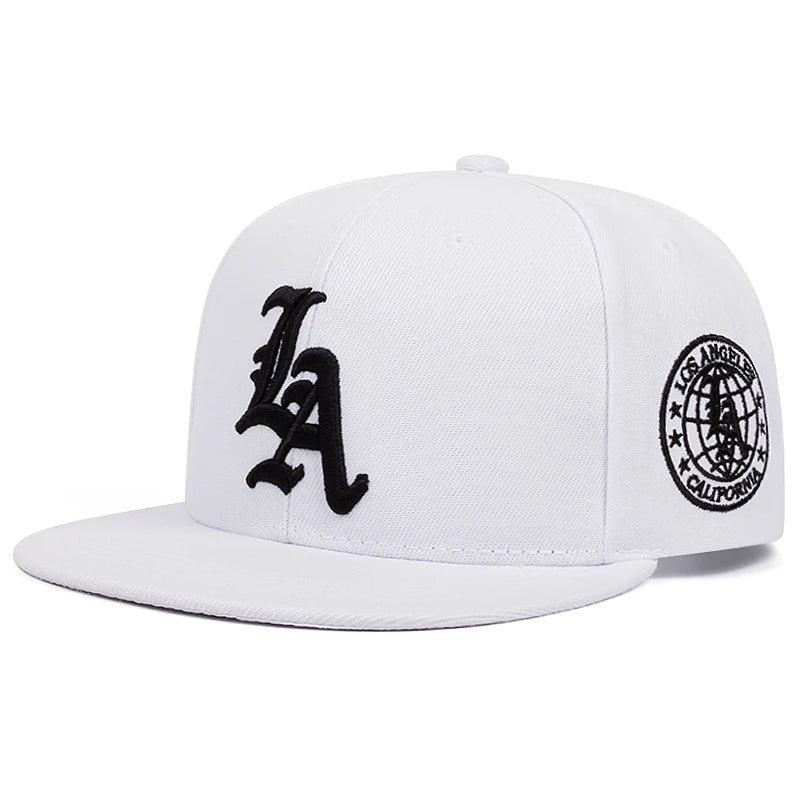 Los Angeles Letter Embroidered Baseball Cap For Outdoor Sun Protection