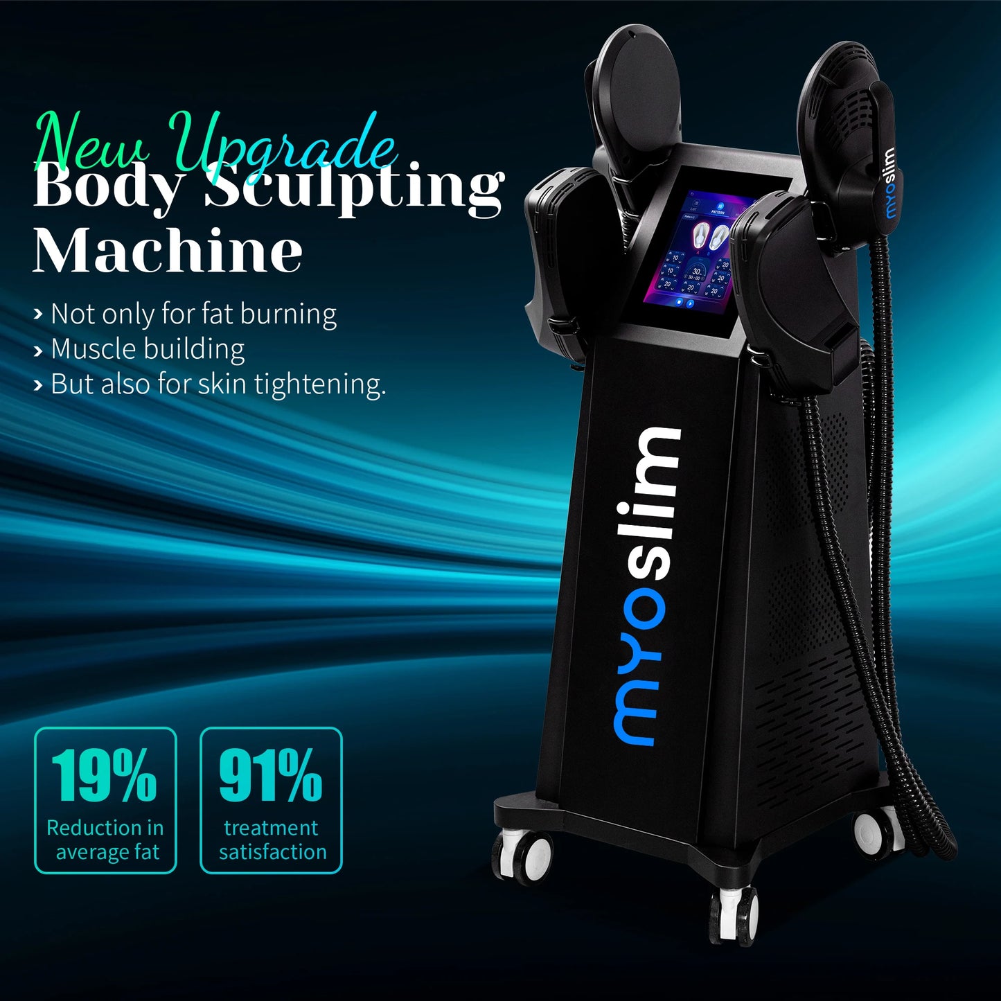 TAIXL EMS RF MyoSlim 6500W Body Slimming Muscle Stimulator