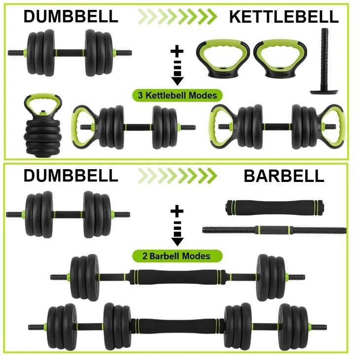 TWISTER.CK Adjustable Dumbbells 44 66 88 Lbs Free Weight Set Home Gym
