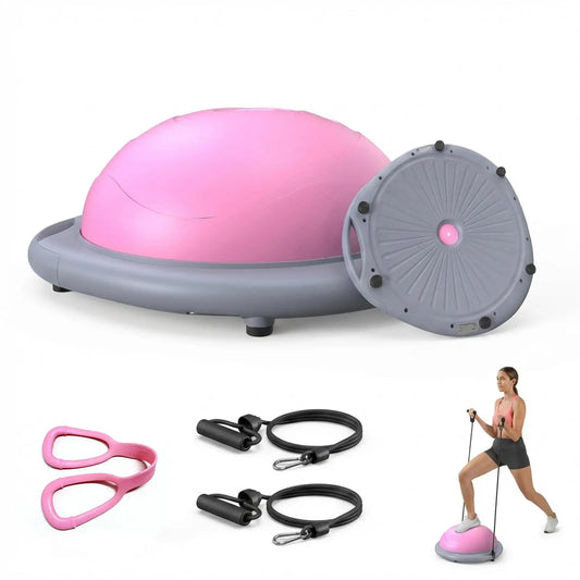 Inflatable Balance Ball Trainer for Yoga Pilates and Core Fitness
