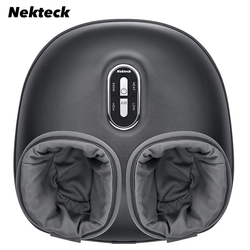 Nekteck Foot Massager With Heating Therapy And Shiatsu Air Compression