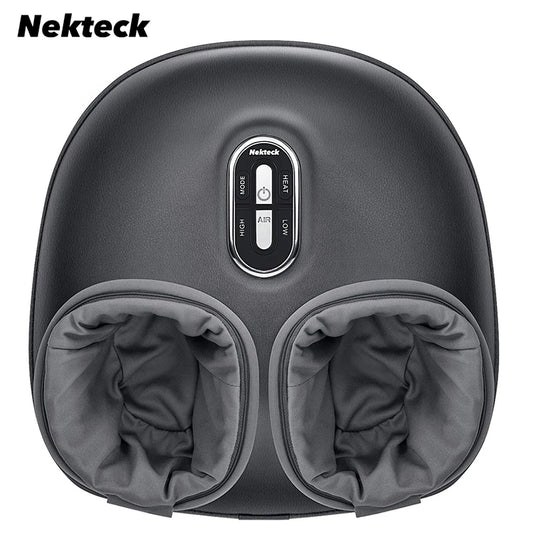 Nekteck Foot Massager With Heating Therapy And Shiatsu Air Compression