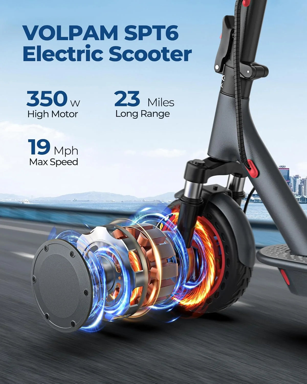 AOVOPRO AP07 Electric Scooter With App Control And Foldable