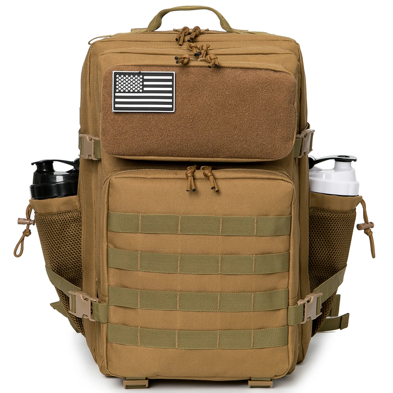 ReFire Gear Tactical Backpack With Bottle Holder For Outdoor Travel
