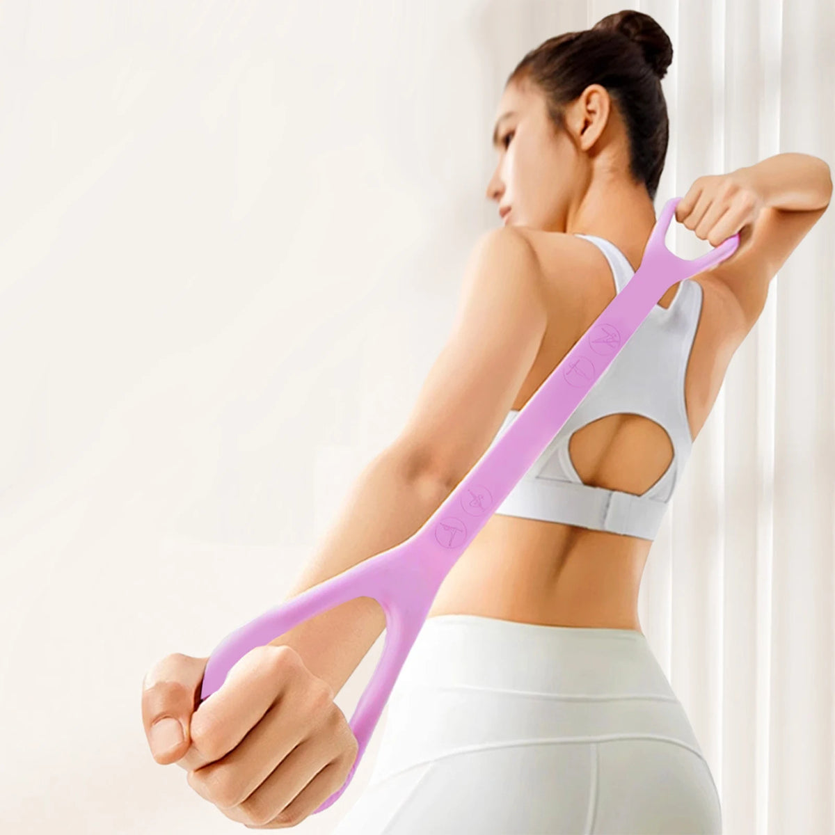 Figure Eight Resistance Band for Chest Arm and Back Training