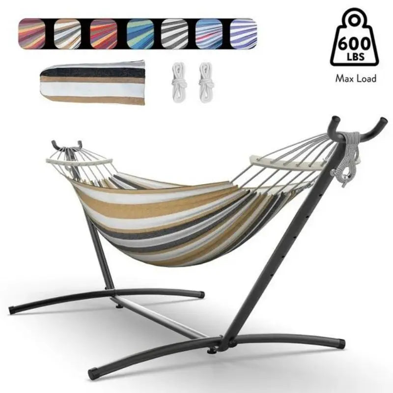 Gyroor Adjustable Hammock Stand With 600Lb Capacity And Storage Bag
