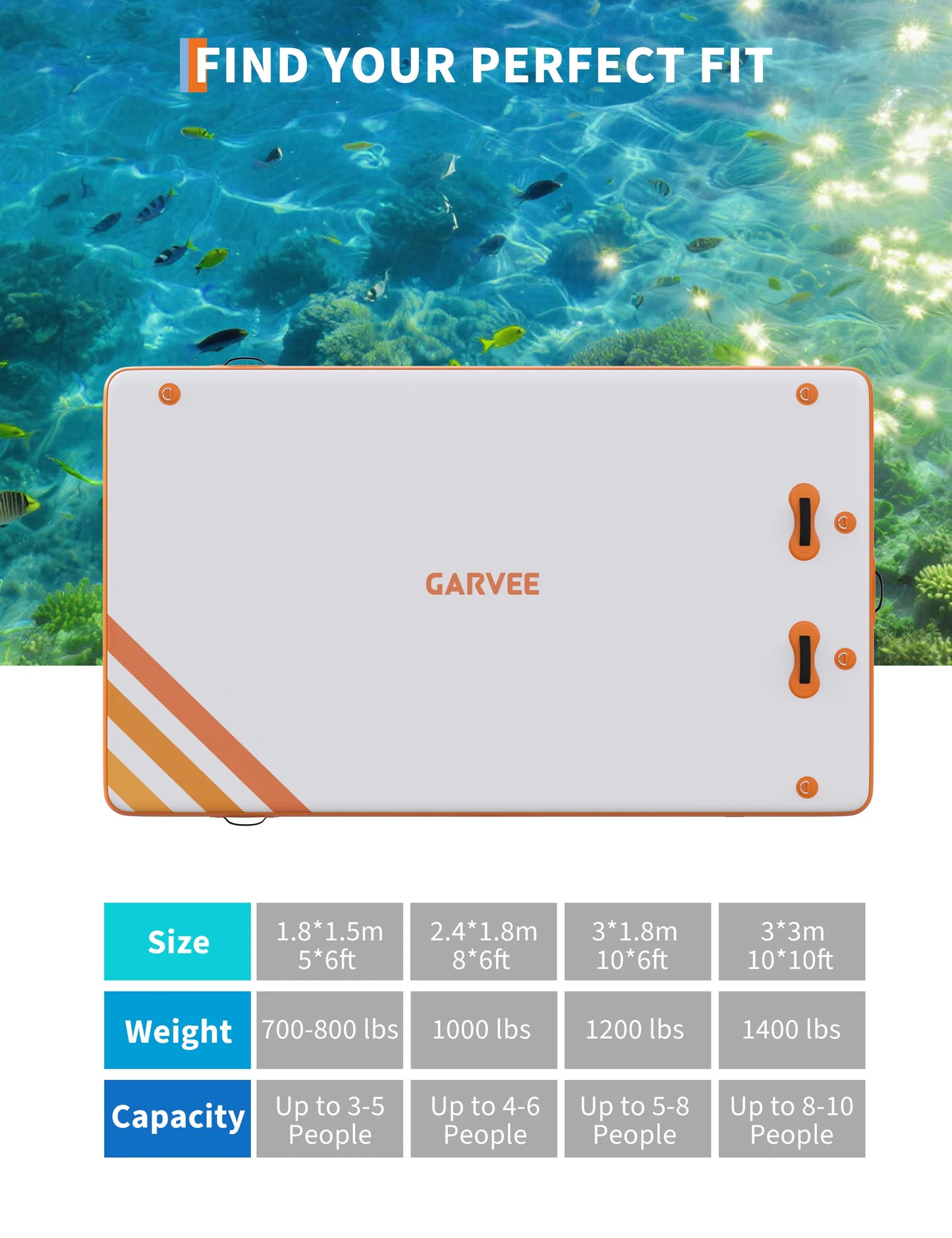 Portable Inflatable Floating Dock Platform Water Mat With Air Pump