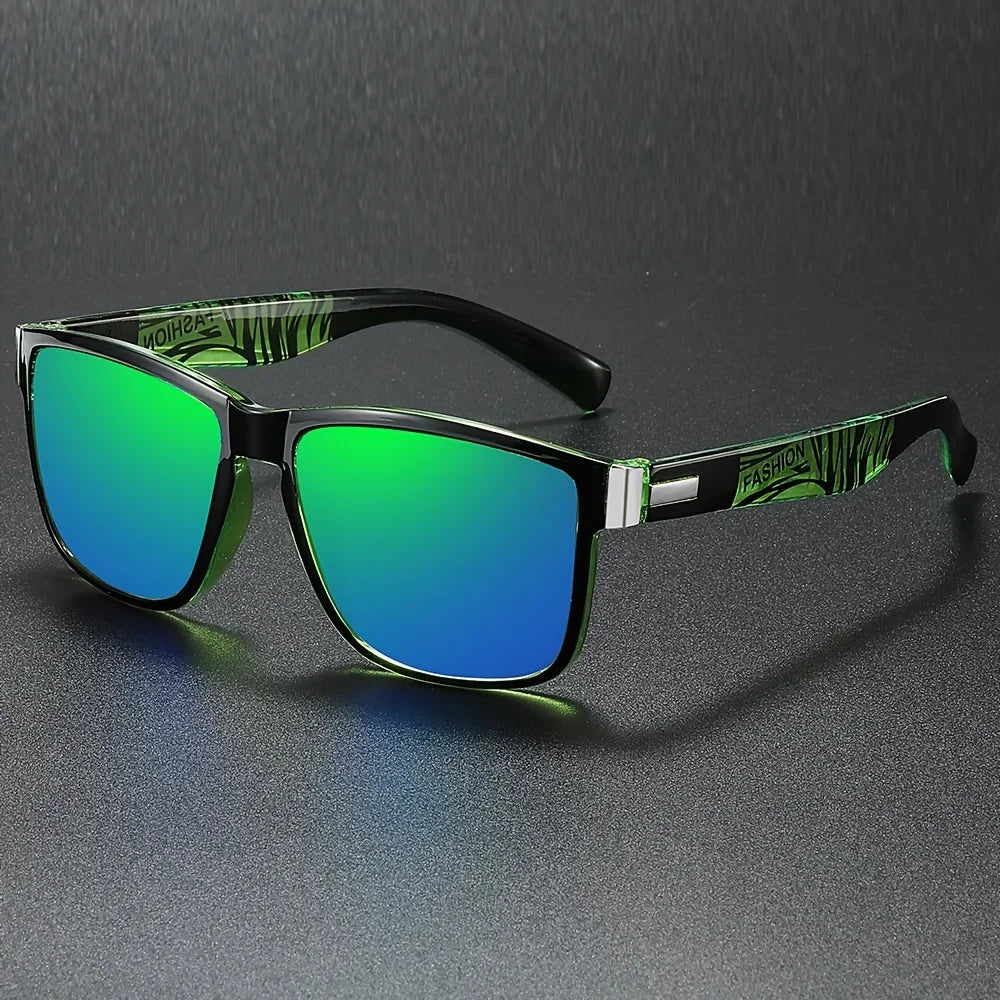 Vintage Square Polarized Sunglasses UV400 For Men And Women