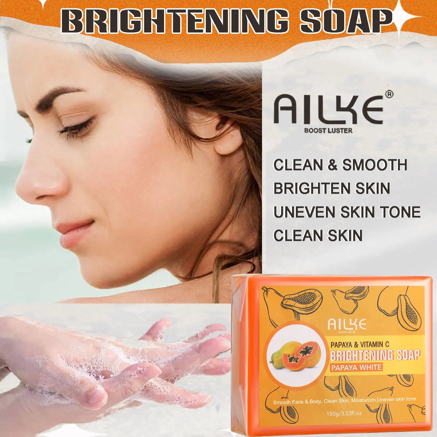 AILKE Collagen Skin Care Set For Women Whitening Freckle Removal Kit