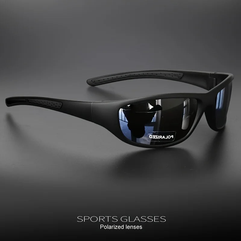 VEGUROS Polarized Photochromic Wraparound Sports Sunglasses For Cycling