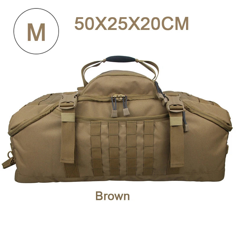 LQARMY 3 Way Duffle Bag Waterproof Travel Bag For Weekends