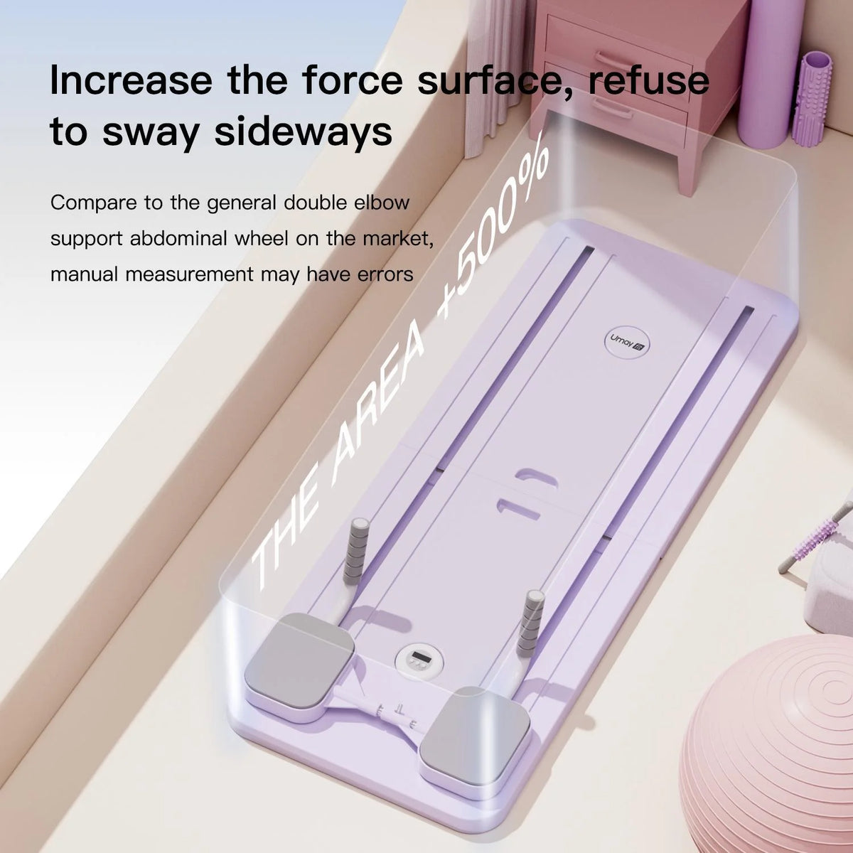 UMAY Multifunctional Pilates Board for Core and Full Body Training