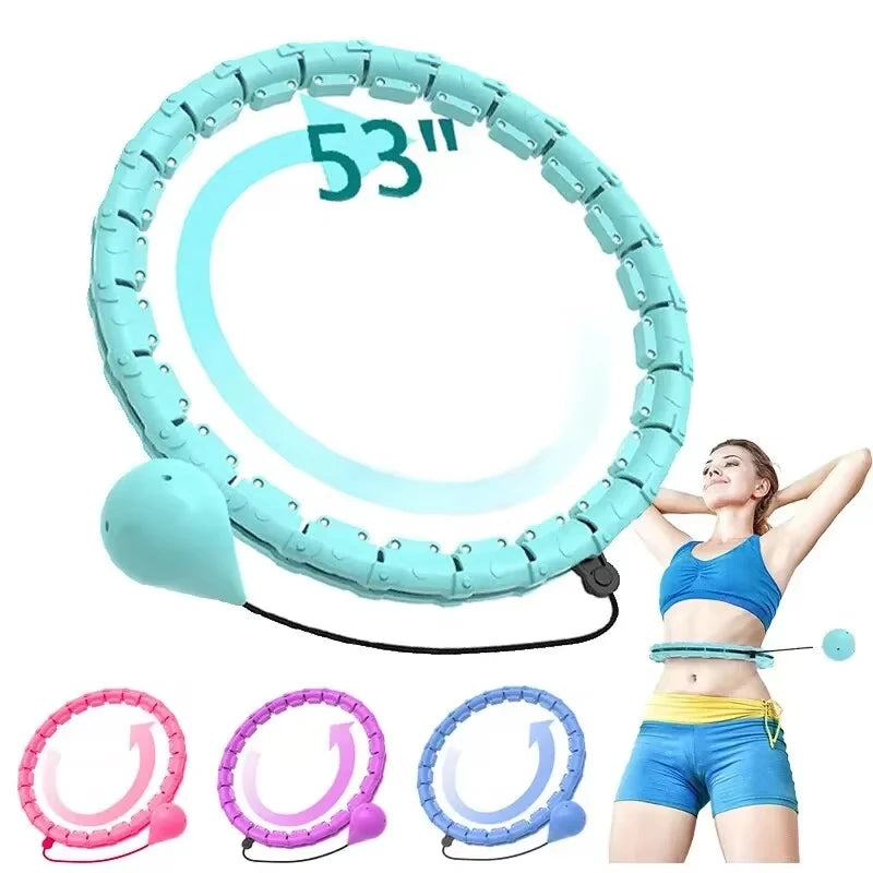 Weighted Hula Hoop for Adults With Detachable 24 Links