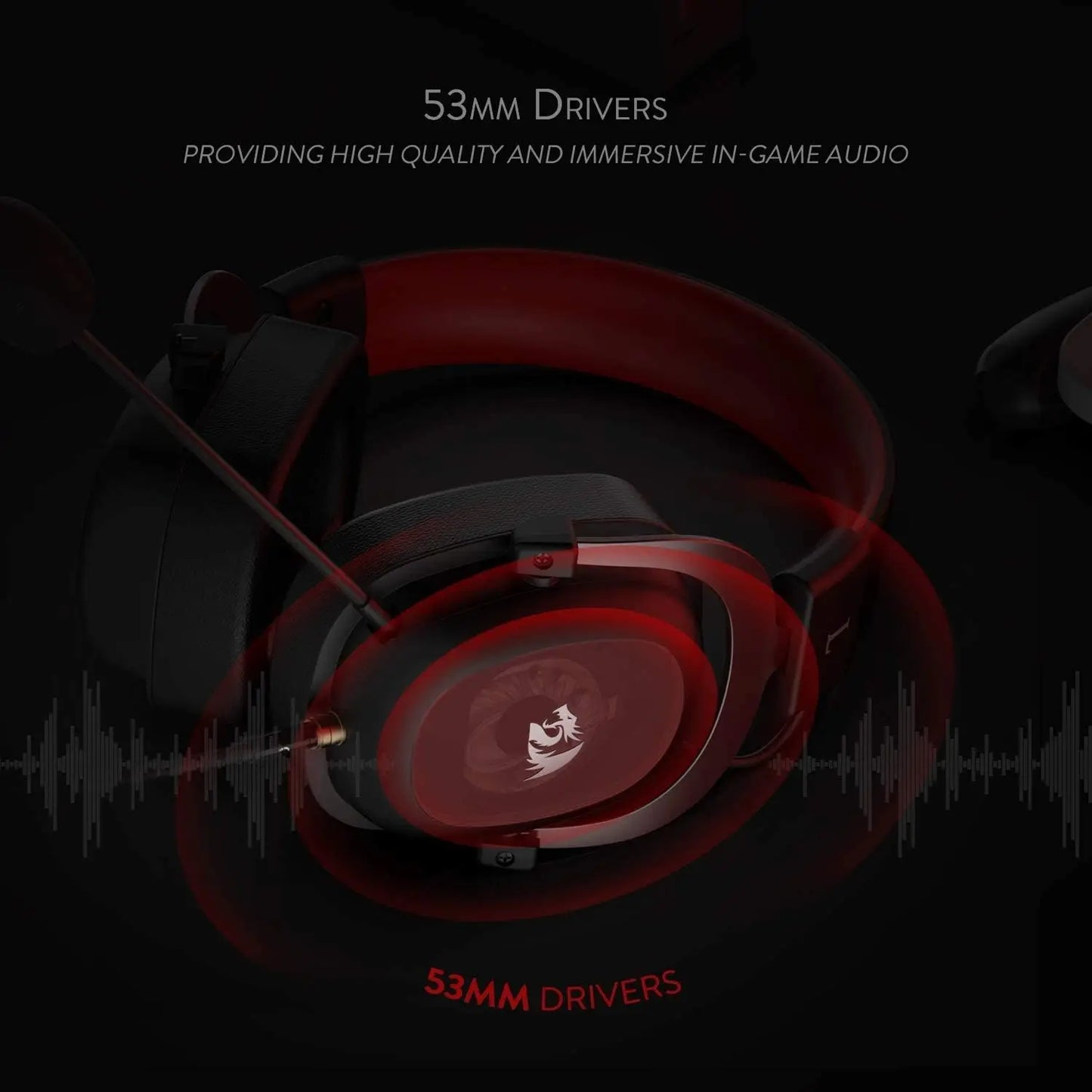 Redragon H510 Zeus Wired Gaming Headset With Seven One Surround Sound