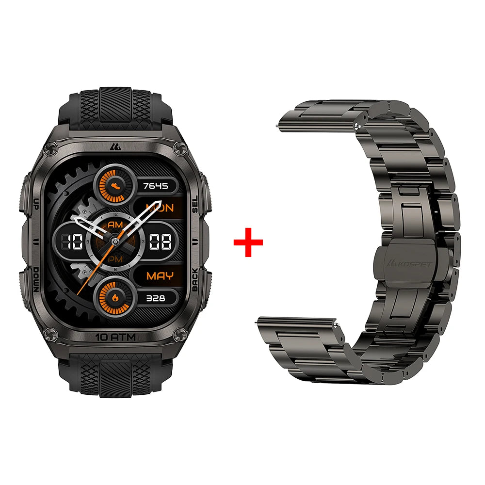Kospet Tank M4 Smart Watch With 6-Sat GPS And Waterproof