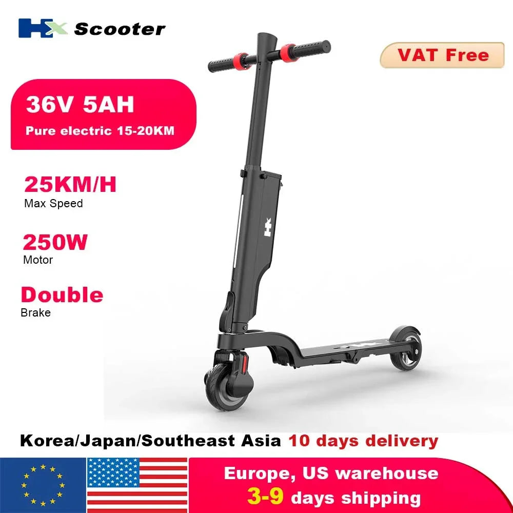 HX X6 Foldable Electric Scooter 350W 25KMH E Scooter