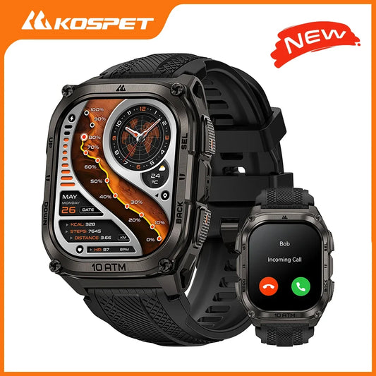 Kospet Tank M4 Smart Watch With 6-Sat GPS And Waterproof