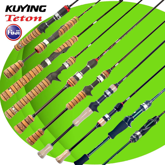 KUYING TETON Spinning Casting Rod With Fuji Guides