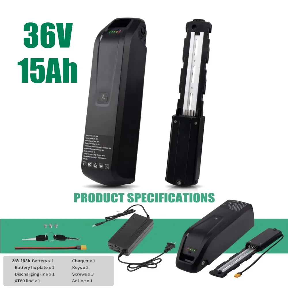 Cheterdoli Hailong Lithium Electric Bike Battery Pack for Long Range