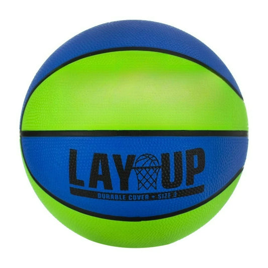 Lay-Up Outdoor Rubber Basketball For Arcade Style Hoops